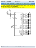 GIAO TIẾP VI ĐIỀU KHIỂN VỚI LED ĐƠN 