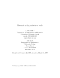 Báo cáo toán học: " Reconstructing subsets of reals A.J. Radcliﬀe 1 Department of Mathematics and Statistics"