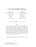 Báo cáo toán học: "On the Theory Of Pfaﬃan Orientations. II. T -joins, k-Cuts, and Duality of Enumeration"