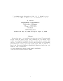 Báo cáo toán học: "The Strongly Regular (40, 12, 2, 4) Graphs"