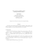 Báo cáo toán học: " Some geometric probability problems involving the Eulerian numbers"