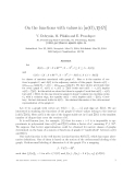 Báo cáo toán học: "On the functions with values in [α(G), χ(G)]"