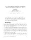 Báo cáo toán học: "A Card Shuﬄing Analysis of Deformations of the Plancherel Measure of the Symmetric Group"