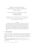 Báo cáo toán học: "Bijections and Congruences for Generalizations of Partition Identities of Euler and Guy"