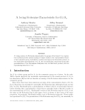 Báo cáo toán học: "A λ-ring Frobenius Characteristic for G Sn"