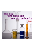 Công thức viết phản của các chất vô cơ