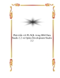 Phát triển với PL/SQL trong IBM Data Studio 2.2 và Optim Development Studio 2.2
