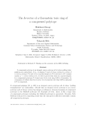 Báo cáo toán học: "The h-vector of a Gorenstein toric ring of a compressed polytope"