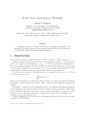 Báo cáo toán học: "Rank–three matroids are Rayleigh David G. Wagner"