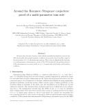 Báo cáo toán học: "Around the Razumov–Stroganov conjecture: proof of a multi-parameter sum rule"