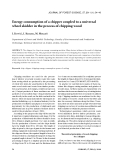 Báo cáo lâm nghiệp: "Energy consumption of a chipper coupled to a universal wheel skidder in the process of chipping wood"