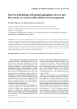 Báo cáo lâm nghiệp: "Harvest scheduling with spatial aggregation for two and three strip cut system under shelterwood management"