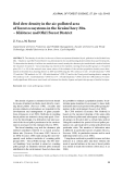 Báo cáo lâm nghiệp: "Red deer density in the air-polluted area of forest ecosystems in the Krušné hory"