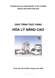 Giáo trình Thực hành hóa lý nâng cao - Lê Thị Thanh Hương, Nguyễn Hoàng Minh (ĐH Công nghiệp TP.HCM)