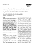 Báo cáo khoa học: "Seroprevalence of Antibody to Procine Reproductive and Respiratory Syndrome Virus in Diagnostic Submissions"