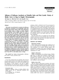 Báo cáo khoa học: " Influence of Isoflurane Anesthesia on Pulsatility Index and Peak Systolic Velocity of Basilar Artery in Dogs by Doppler Ultrasonography"