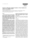 Báo cáo khoa học: "Frequencies of Micronuclei in Peripheral Lymphocytes in Korean Populations after Chronic Low-dose Radiation Exposure"