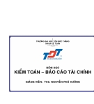 BÀI GIẢNG: KIỂM TOÁN - BÁO CÁO TÀI CHÍNH