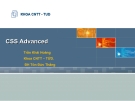 BÀI GIẢNG CSS Advanced - Trần Khải Hoàng
