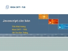 Bài giảng: Javascript căn bản