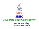 Java Data Base Connectivity