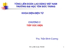 Bài giảng điện - Điện tử: Tiếp xúc điện