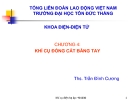 Bài giảng điện - Điện tử:  Khí cụ đóng cắt bằng tay