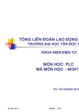 GIỚI THIỆU CHUNG VỀ PLC