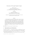 Báo cáo toán học: "Extension of Strongly Regular Graphs"