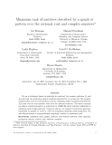 Báo cáo toán học: "Minimum rank of matrices described by a graph or pattern over the rational, real and complex numbers"