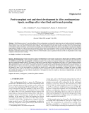 Báo cáo lâm nghiệp: "Post-transplant root and shoot development in Abies nordmanniana Spach. seedlings after whorl bud and branch pruning"