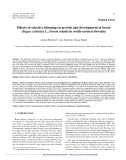 Báo cáo lâm nghiệp: "Eﬀects of selective thinning on growth and development of beech (Fagus sylvatica L.) forest stands in south-eastern Slovenia"