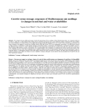 Báo cáo lâm nghiệp: "Growth versus storage: responses of Mediterranean oak seedlings to changes in nutrient and water availabilities."