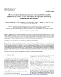 Báo cáo lâm nghiệp: "Eﬀects of soil mechanical treatments combined with bramble and bracken control on the restoration of degraded understory in an ancient beech forest"