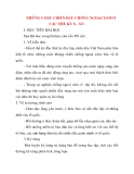 Giáo án Lịch Sử lớp 10: NHỮNG CUỘC CHIẾN ĐẤU CHỐNG NGOẠI XÂM Ở CÁC THẾ KỶ X - XV