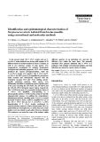 Báo cáo khoa học: "Identification and epidemiological characterization of Streptococcus uberis isolated from bovine mastitis using conventional and molecular methods"