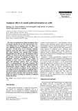 Báo cáo khoa học: "Analgesic effect of caudal epidural ketamine in cattle"