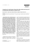 Báo cáo khoa học: " Comparison of a small volume of hypertonic saline solution and dextran 40 on hemodynamic alternations in conscious calves"