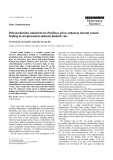 Báo cáo khoa học: "Polysaccharides isolated from Phellinus gilvus enhances dermal wound healing in streptozotocin-induced diabetic rats"