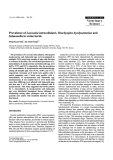 Báo cáo khoa học: "Prevalence of Lawsonia intracellularis, Brachyspira hyodysenteriae and Salmonella in swine herds"