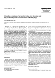 Báo cáo khoa học: "Circadian variations of serum thyroxine, free thyroxine and 3, 5, 3'triiodothyronine concentrations in healthy dogs"