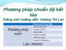 Phương pháp chuẩn độ kết tủa