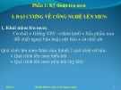 PHẦN 1: KỸ THUẬT LÊN MEN