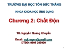 Chương 2:  Chất Độn