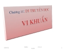 DI TRUYỀN HỌC VI KHUẨN