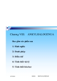 GIÁO TRÌNH HÓA HỮU CƠ - ANKYLHALOGENUA