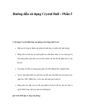 Hướng dẫn sử dụng Crystal Ball – Phần 5 