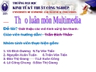 Thảo luận môn Multimedia