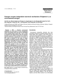 Báo cáo khoa học: "Estrogen receptor independent neurotoxic mechanism of bisphenol A, an environmental estrogen"