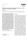 Báo cáo khoa học: "Collaborative control initiatives targeting zoonotic agents of alveolar echinococcosis in the northern hemisphere"